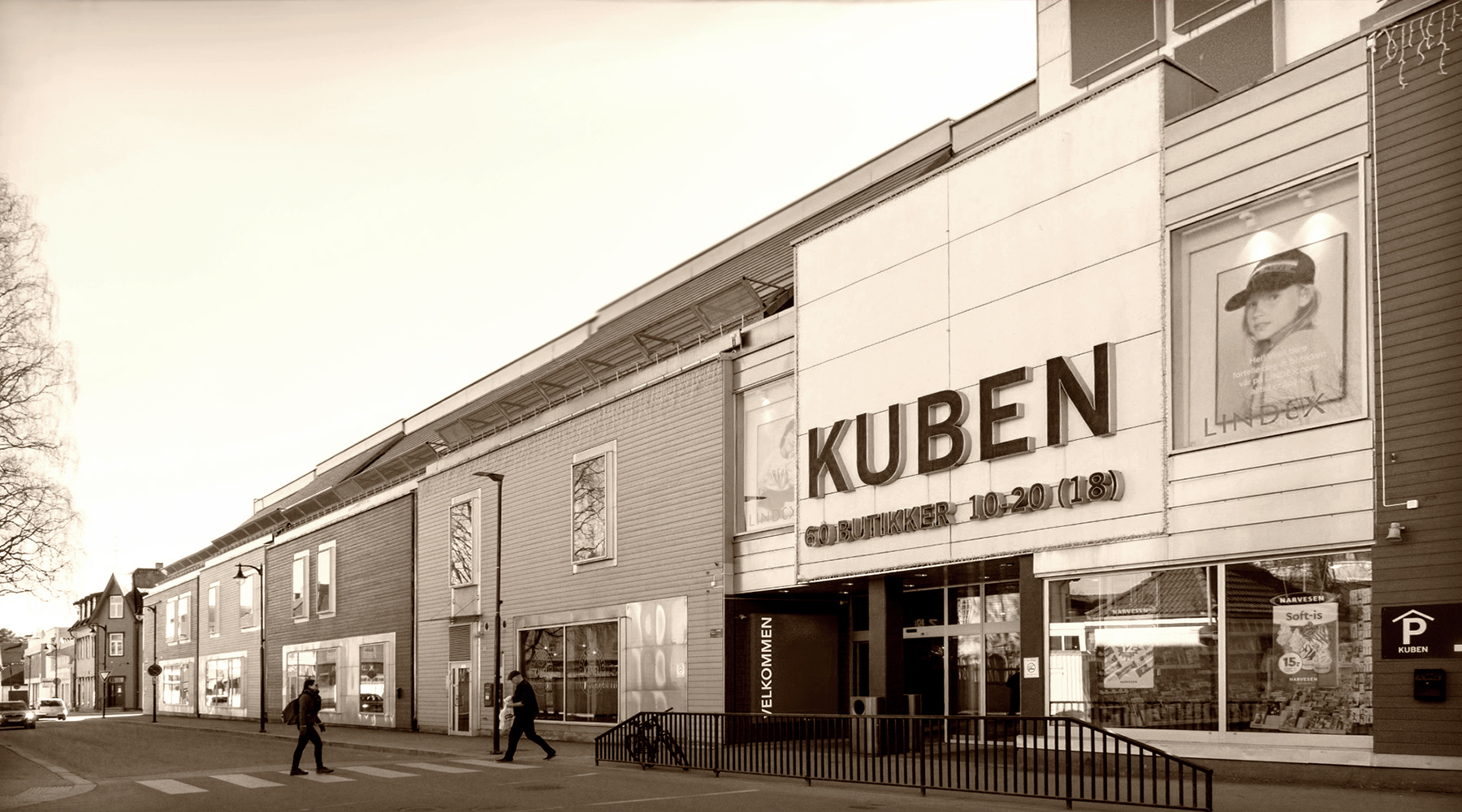 Kuben shopping på Hønefoss